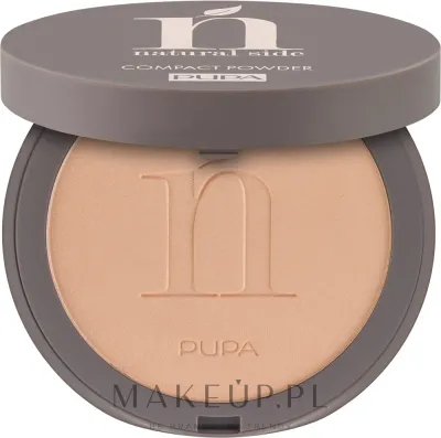Компактная пудра для лица Pupa Natural Side Compact Powder с матовым эффектом