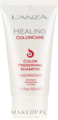Шампунь для окрашенных волос L'anza Healing ColorCare Color-Preserving Shampoo, защищает цвет, мини-формат, 50 мл