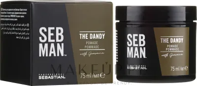 Помада для укладки волос Sebastian Professional SEB MAN The Dandy для мужчин, лёгкая формула