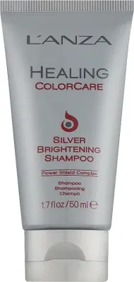 Шампунь L'anza Healing ColorCare Silver Brightening против жёлтых бликов для блонда