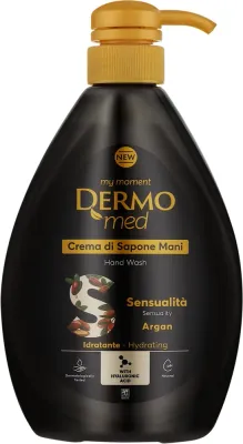 Крем-мыло жидкое Dermomed Argan Oil с аргановым маслом, 300, 1000 мл