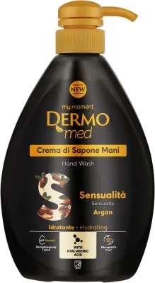 Крем-мыло жидкое Dermomed Argan Oil с аргановым маслом, 300, 600 мл