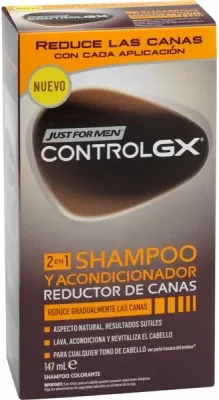 Шампунь-кондиционер 2 в 1 Just For Men ControlGX для постепенного уменьшения седины, 177 мл
