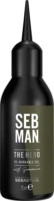 Гель для укладки волос Sebastian Professional Seb Man The Hero универсальный, с экстрактом гуараны, 75 мл
