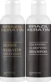 Набор для волос Brazil Keratin Beauty Home шампунь и разглаживающий уход с кератином 2x150 мл — фото 2
