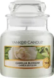 Свеча ароматическая Yankee Candle Camellia Blossom в банке, цветочная, 104 г — фото 1