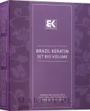 Набор для волос Brazil Keratin Bio Volume шампунь кондиционер и сыворотка для объема 300+300+100 мл — фото 1