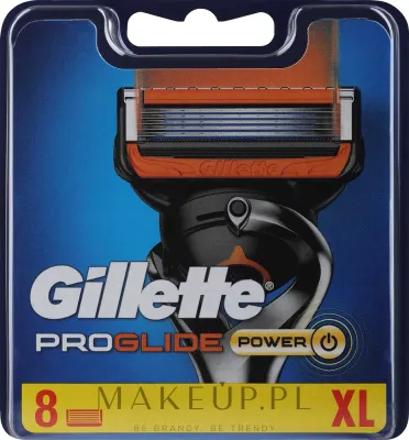 Кассеты сменные Gillette Fusion ProGlide Power для бритвы, с микрогребнем, 8 шт