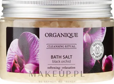 Соль для ванн Organique Black Orchid расслабляющая, с цветочным ароматом, 600 г