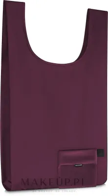 Сумка в чехле MAKEUP Smart Bag бордовая, с длинными ручками, нейлоновая, 57 x 32 см, 1 шт