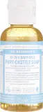 Жидкое мыло детское Dr. Bronner’s 18-in-1 Pure Castile Soap Baby-Mild, кастильское, без аромата, 240 мл / 475 мл — фото 1