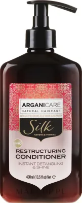 Кондиционер для волос с протеинами шёлка Arganicare Silk Restructuring Conditioner, 400 мл
