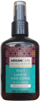 Сыворотка для волос 10 в 1 с маслом ши Arganicare Shea Butter 10 in 1 Leave-In Hair Repair Anti-Frizz, 150 мл