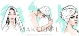 Полотенце-тюрбан для волос MAKEUP бежевое, из хлопка, 68 x 26 см — фото 4