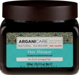 Маска для волос Arganicare Shea Butter для сухих и повреждённых волос, масло ши, аргановое и миндальное масло, витамин E, 500 мл — фото 1
