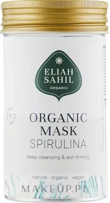 Органическая глубоко очищающая маска для лица со спирулиной Eliah Sahil Mask, 100 г