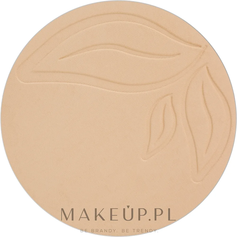 Тональная основа в пудре PuroBio Cosmetics Compact Foundation Pack сменный блок, матовый финиш, 9 г, оттенок 01