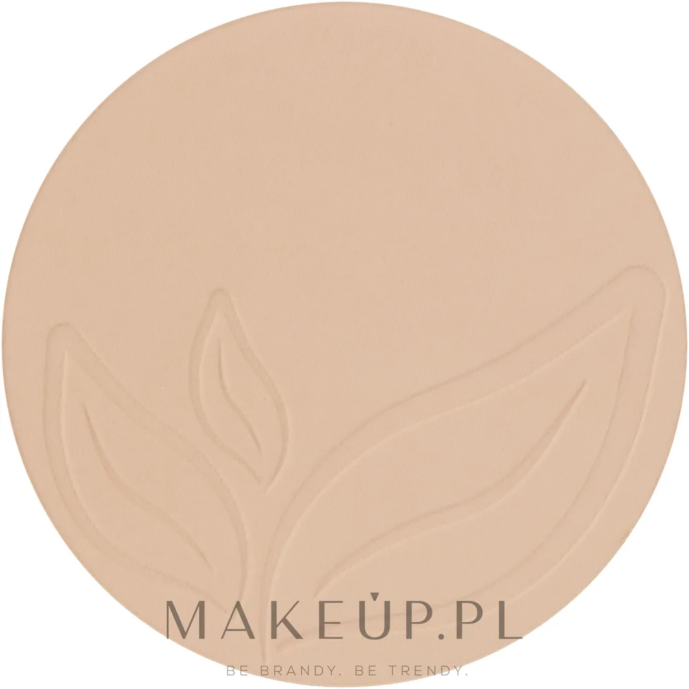 Пудра для лица PuroBio Cosmetics Compact Powder компактная, сменный блок, 9 г, оттенок 01