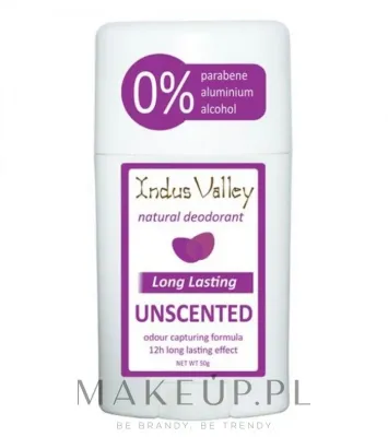 Натуральный дезодорант-стик без запаха Indus Valley Unscented
