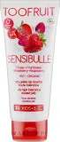 Гель для душа Клубника и малина для детей TOOFRUIT Raspberry Strawberry Sensitive Shower Gel, 200 мл — фото 2