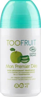 Мягкий дезодорант шариковый TOOFRUIT Fresh Apple & Aloe Vera