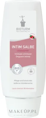 Bioturm Intim Salbe мазь для интимного ухода Cranberry Nr.92 с клюквой, крем для интимной зоны с молочной кислотой и цинком