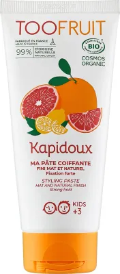 Паста для укладки волос TOOFRUIT Kapidoux Grapefruit Lemon Styling Paste для детей, 100 мл