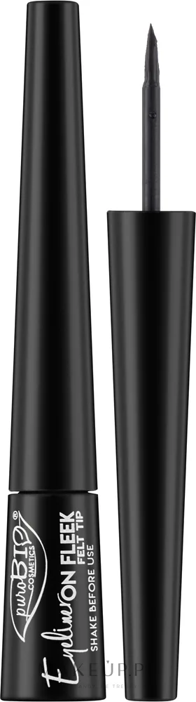 PuroBio Cosmetics Eyeliner do oczu - Подводка для глаз PuroBio On Fleek Eyeliner Felt Tip