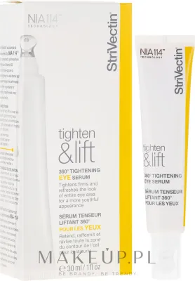 Сыворотка для кожи вокруг глаз StriVectin Tighten and Lift 360 Tightening Eye Serum подтягивающая, с охлаждающим аппликатором