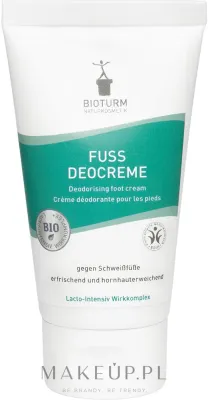 Крем для ног Bioturm Deodorant Cream for Feet Nr.80 освежающий, дезодорирующий, 75 мл