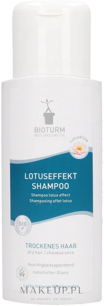 Шампунь Bioturm Lotus Effect №17 с лотосом и морингой для увлажнения волос 200 мл