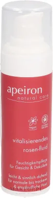 Флюид для лица Apeiron Vitalising Rose Fluid с розой, увлажняющий, 30 мл