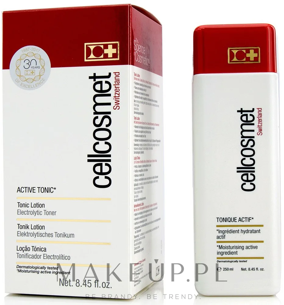 Cellcosmet Active Tonic тоник для лица тонизирующий с розой и ромашкой 250 мл