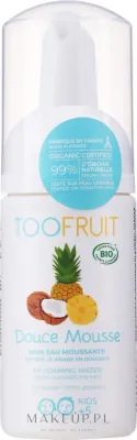 TOOFRUIT Coco Pineapple Gentle Foam детская пенка для умывания лица ананас и кокос, 100 мл