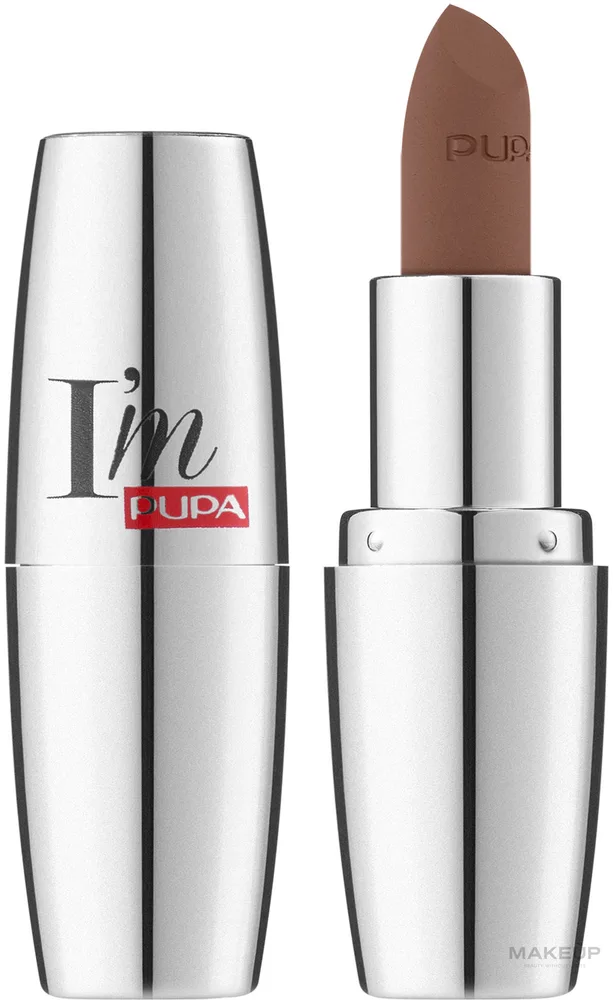 Помада для губ Pupa Pure Colour I'm Matt матовая, оттенок 015 - Teampting Taupe