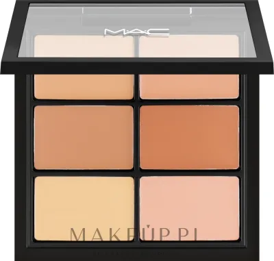 Палетка для контуринга лица MAC Studio Fix Conceal And Correct Palette, 6 оттенков корректоров, 6 г