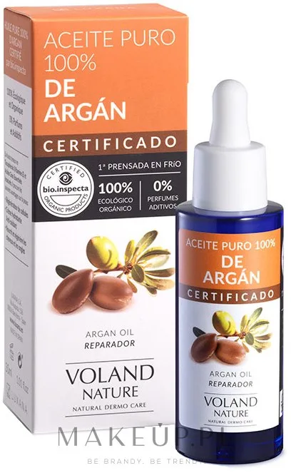 Натуральное масло арганы Voland Nature Aragan Oil 30 мл
