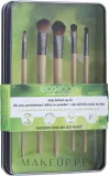 Набор кистей для макияжа глаз EcoTools Daily Defined Eye Kit из бамбука, в органайзере, 5 шт — фото 1