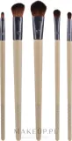 Набор кистей для макияжа глаз EcoTools Daily Defined Eye Kit из бамбука, в органайзере, 5 шт — фото 2