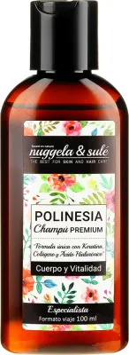 Шампунь Nuggela & Sulé Polynesia-Keratin Premium укрепляющий волосы, 100 мл