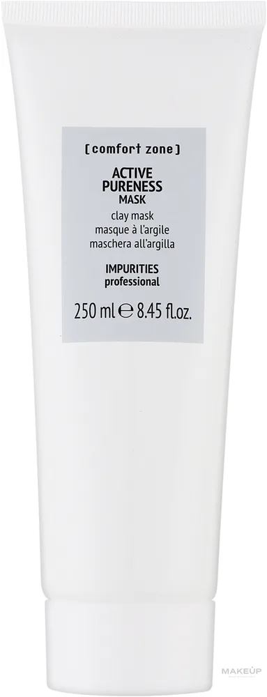 Матирующая глиняная маска для лица Comfort Zone Active Pureness Mask, 250 мл