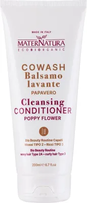 Шампунь-кондиционер для волос MaterNatura "Co-Wash" Conditioner With Poppy Flower, 200 мл