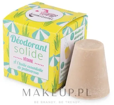 Дезодорант для тела Lamazuna Solid Deodorant With Palmarosa твёрдый, с пальмарозой, натуральные ингредиенты, 30 мл