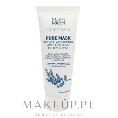 Очищающая маска для проблемной кожи MartiDerm Essentials Pure Mask, 75 мл