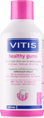 Ополаскиватель для полости рта Dentaid Vitis Healthy Gums, освежающий, мятный, 500 мл