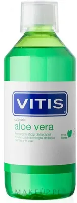 Ополаскиватель для полости рта Dentaid Vitis Aloe Vera Mouthwash, с алоэ вера, мятный, 1000 мл