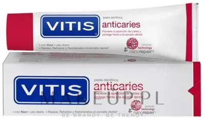Зубная паста Dentaid Vitis Anticaries Toothpaste для защиты от кариеса, для детей с 7 лет и взрослых