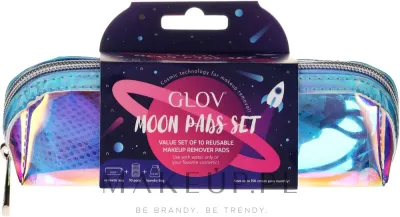 Набор многоразовых косметических дисков Glov Moon Pads Set, с мешочком для стирки и косметичкой, 10 шт
