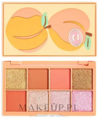 Палетка теней для век I Heart Revolution Mini Tasty Peach Eyeshadow Palette