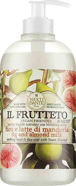 Жидкое мыло Nesti Dante Il Frutteto Fig And Almond Milk инжир и миндальное молочко, 500 мл